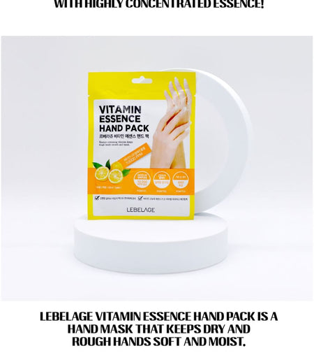 LEBELAGE - Vitamin Essence Hand Pack, 1 pair, 44 g, 8809679093779