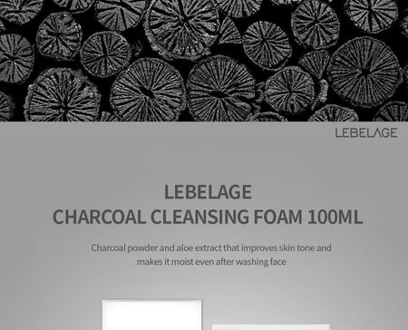 LEBELAGE - Charcoal Cleansing Foam, 100ml, 120 g, 8809679092512