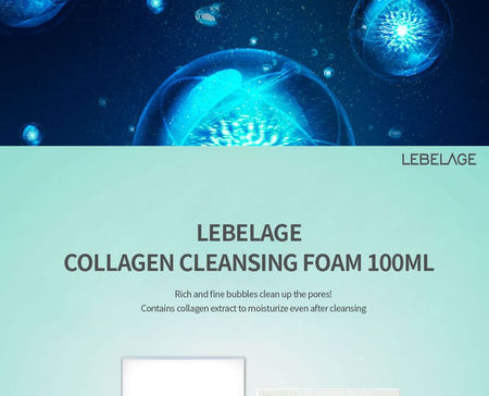 LEBELAGE - Collagen Cleansing Foam, 100ml, 120 g, 8809679092499