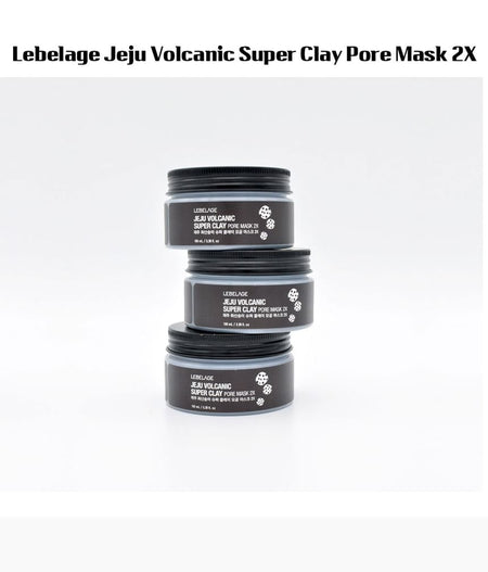 LEBELAGE - Jeju Volcanic Super Clay Pore Mask 2x, 120ml, 175 g, 8809035149102