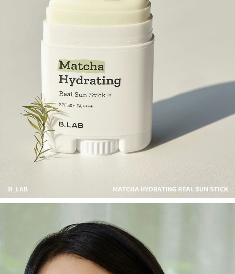 B:Lab - Matcha Airyfit Sun Stick, 2024 Version - 15g, 50 g, 8809735510479