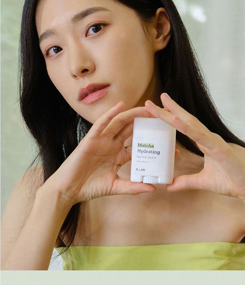 B:Lab - Matcha Airyfit Sun Stick, 2024 Version - 15g, 50 g, 8809735510479