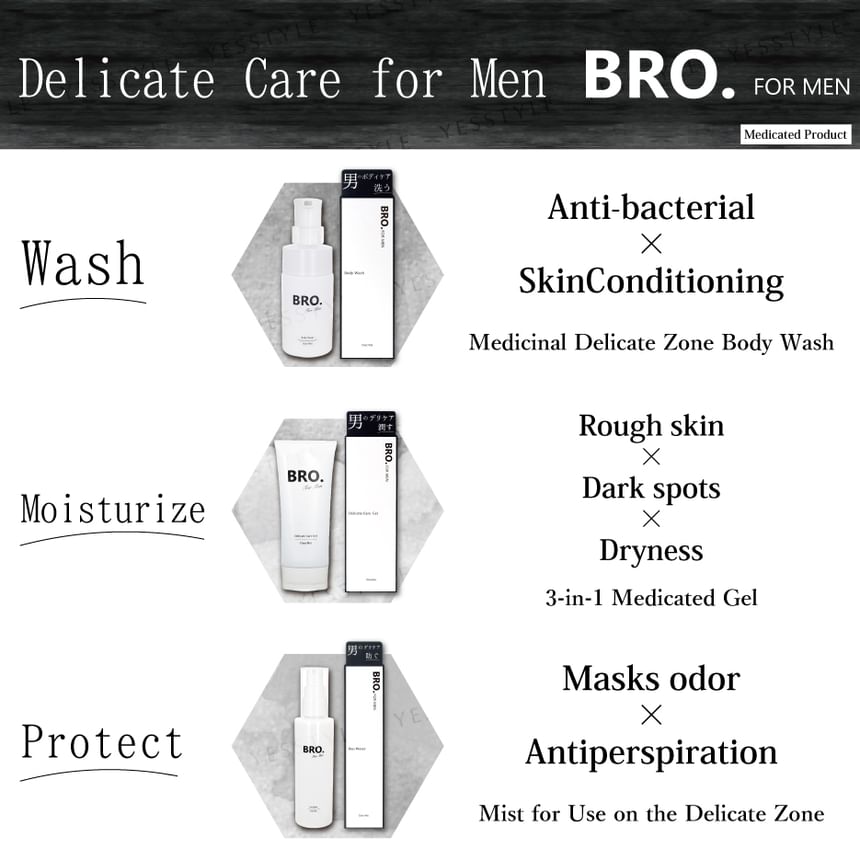 BRO. FOR MEN - Deo Water, 100ml, 144 g, 4562226255993