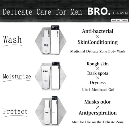 BRO. FOR MEN - Deo Water, 100ml, 144 g, 4562226255993