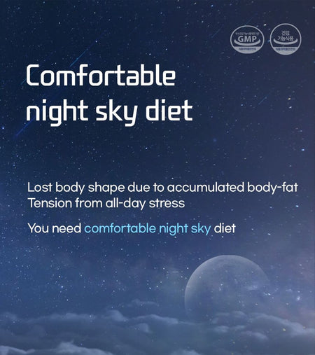 grn+ - Comfortable Night Sky Diet, 2023 Version - 700mg x 63 tablets, 128 g, 8809653323441