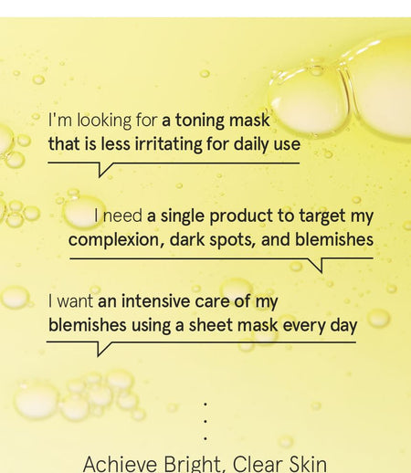 ONE THING - Niacinamide Glutathione Mask Jumbo, 30 sheets, 485 g, 8809704191425