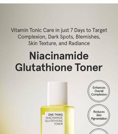 ONE THING - Niacinamide Glutathione Toner, 210ml, 282 g, 8809704191395