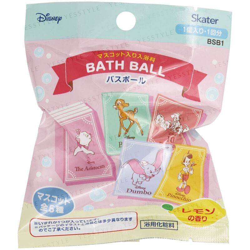 Skater - Disney Bath Ball With Mascot Classic, 60g, 80 g, 4973307616815
