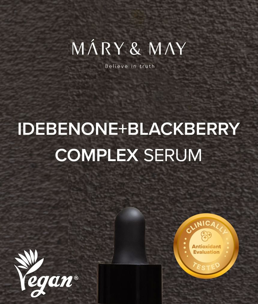 Mary&May - Idebenone + Blackberry Complex Serum Seoul Edition, 80ml, 232 g, 8809670682712