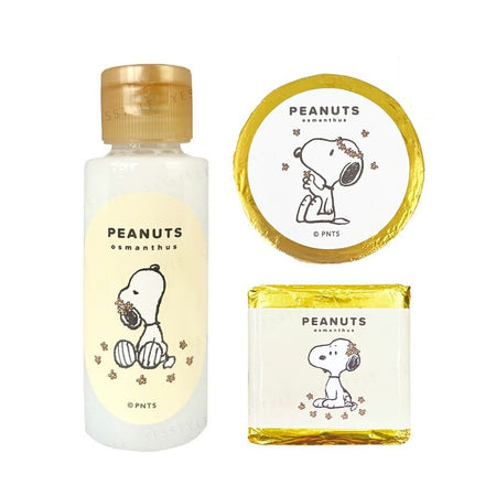 SHOBIDO - Snoopy Osmanthus Bathing Gift Set, 1 set, 182 g, 4548387462876