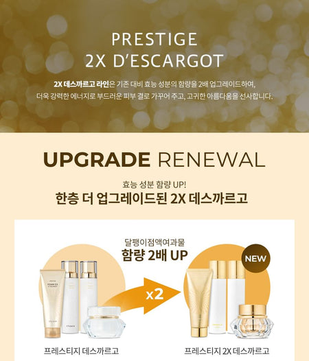 It’S SKIN - Prestige Foam 2X D’escargot, 150ml, 215 g, 8809663576424