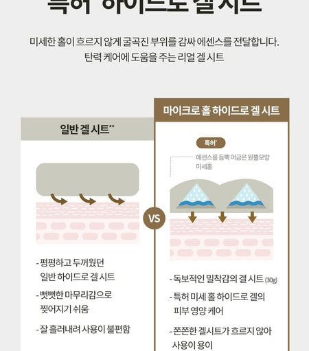 It’S SKIN - Prestige Intense Firming Snail Collagen Gel Mask Set, 30g x 10 sheets, 600 g, 8809917320452
