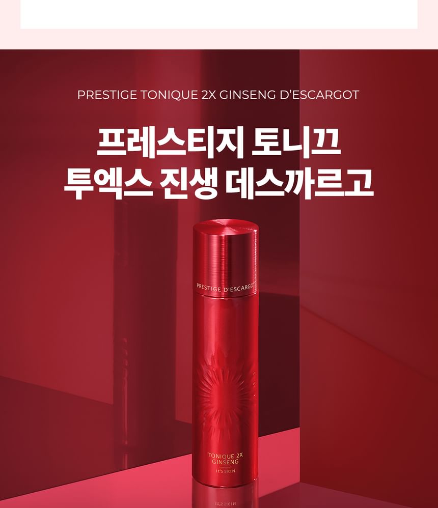 It’S SKIN - Prestige Tonique 2X Ginseng D’escargot, 140ml, 416 g, 8809663574222