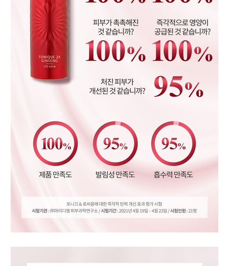 It’S SKIN - Prestige Tonique 2X Ginseng D’escargot, 140ml, 416 g, 8809663574222