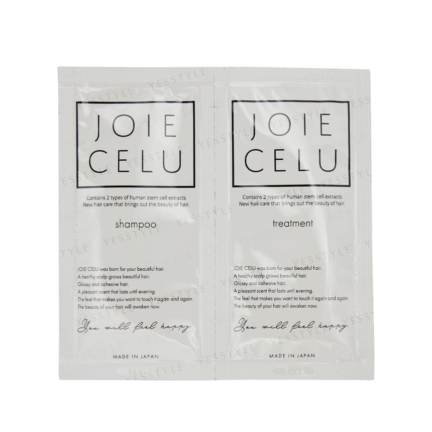 JOIE CELU - Moist Shampoo & Treatment Trial Set, 10g x 2, 50 g, 4580241680354
