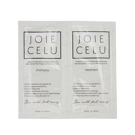 JOIE CELU - Moist Shampoo & Treatment Trial Set, 10g x 2, 50 g, 4580241680354