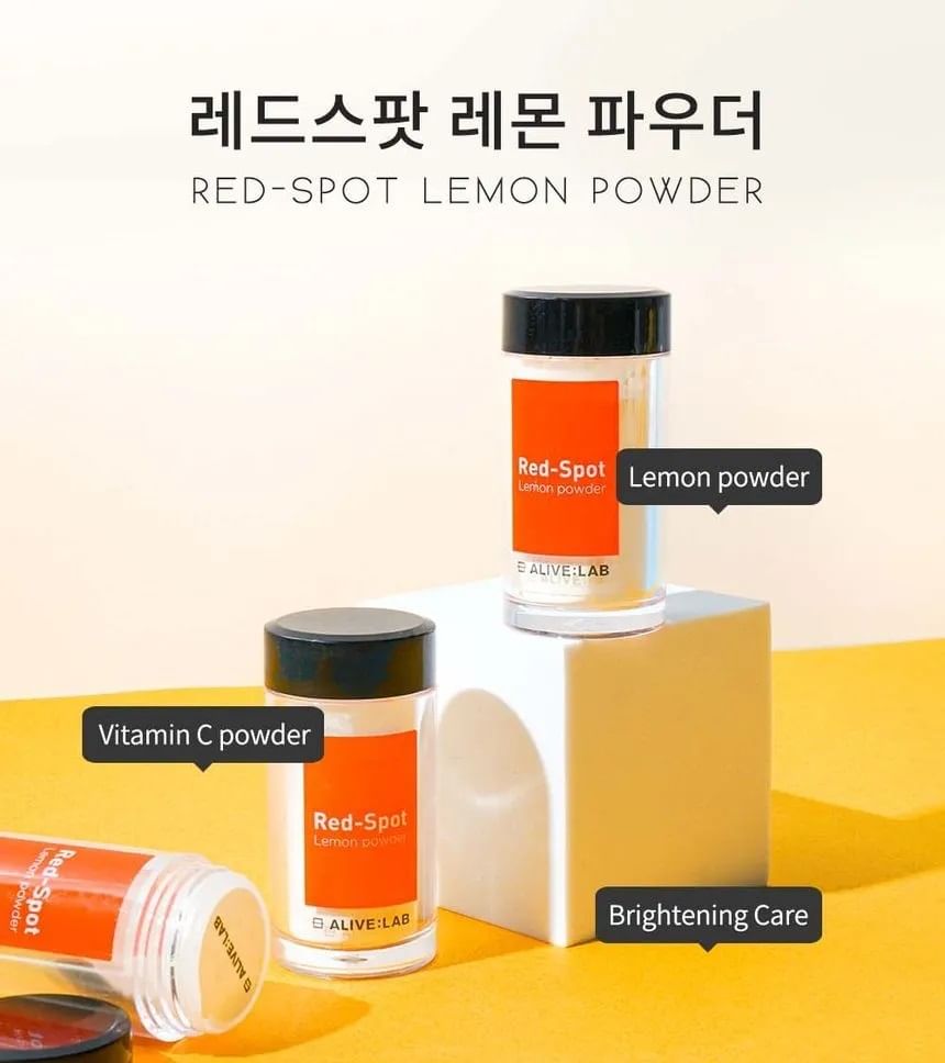 ALIVE:LAB - Red-Spot Lemon Powder, 8ml, 29 g, 8809083970321