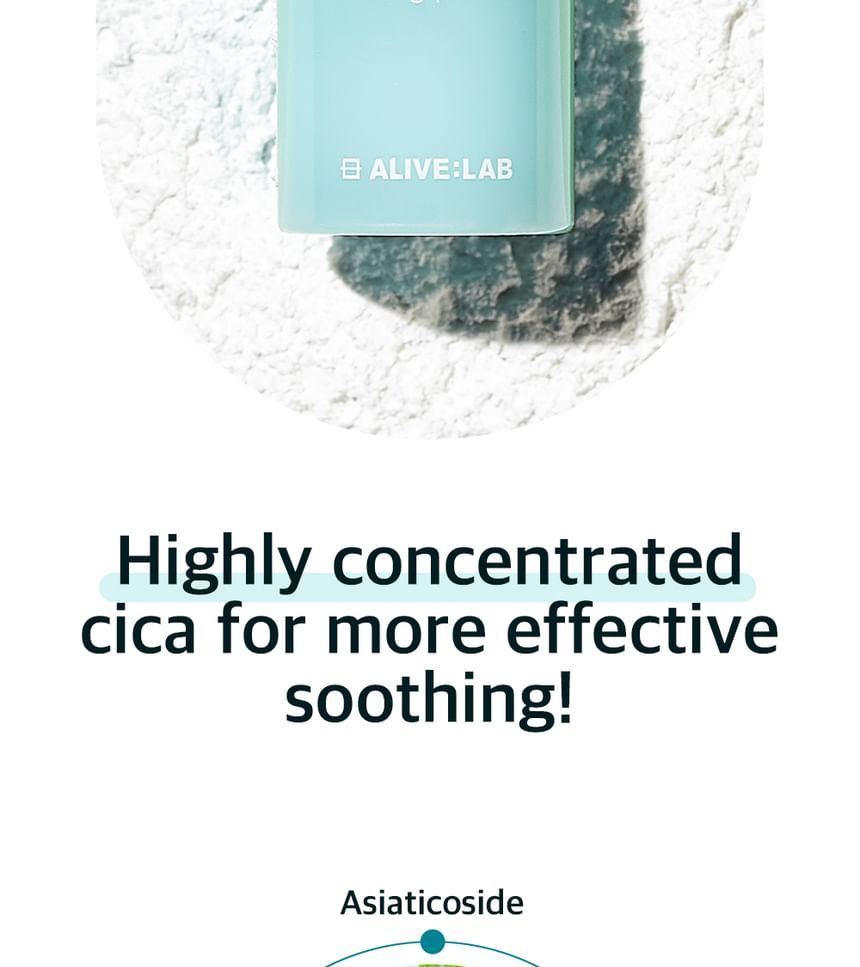 ALIVE:LAB - Centella Dressing Powder, 8ml, 27 g, 8809853890095