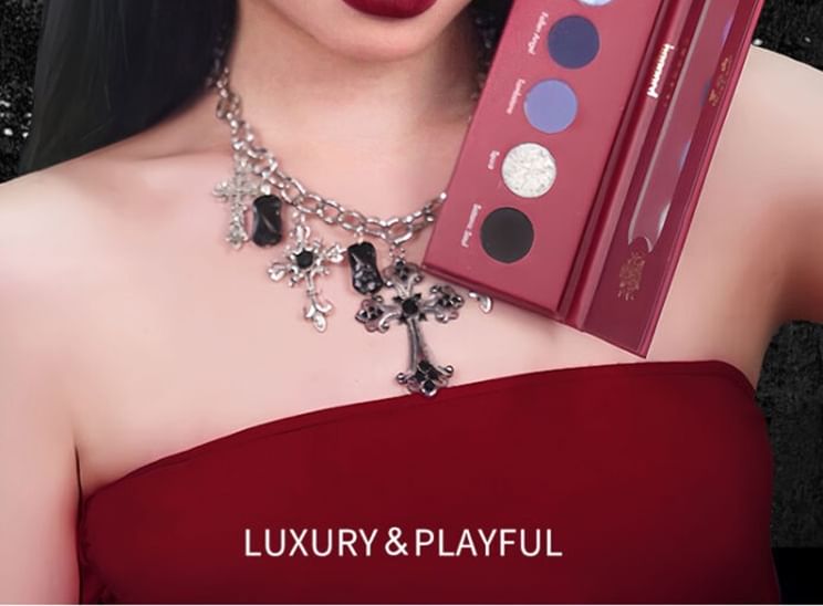haggard - Abyss Series Seven-Color Playful Eyeshadow Palette - Daughter of Satan, Daughter of Satan - 7g, 120 g, 6973629520836