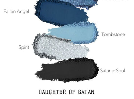 haggard - Abyss Series Seven-Color Playful Eyeshadow Palette - Daughter of Satan, Daughter of Satan - 7g, 120 g, 6973629520836