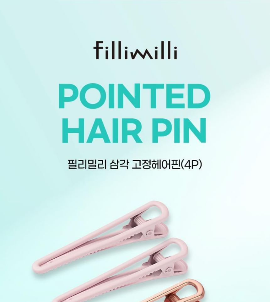 fillimilli - Pointed Hair Pin, 4 pcs, 50 g, 8801489118765