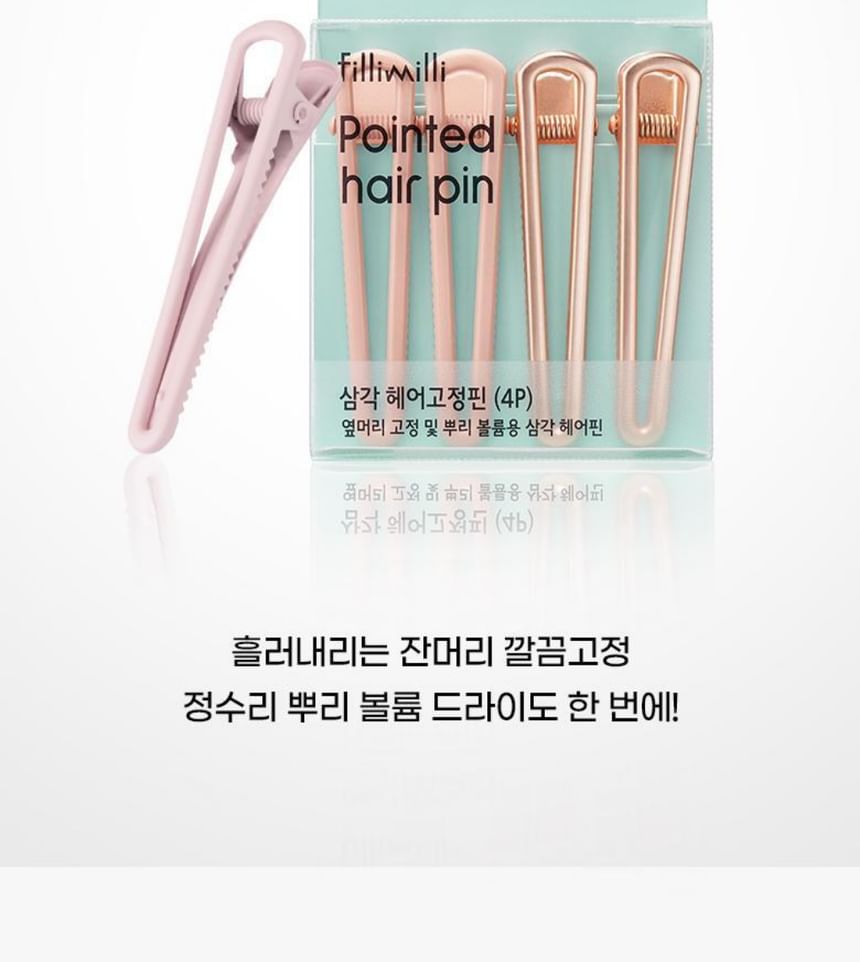 fillimilli - Pointed Hair Pin, 4 pcs, 50 g, 8801489118765