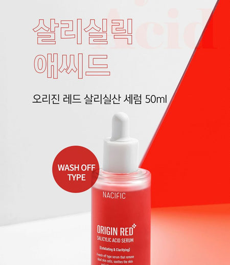 Nacific - Origin Red Salicylic Acid Serum Mini, 20ml, 50 g, 8809517464617