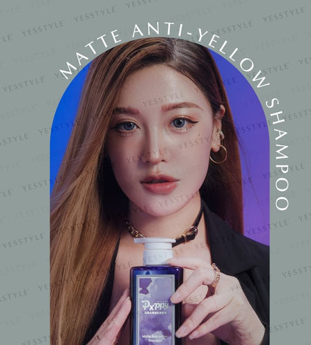 Poppy21 - Matte Anti-Yellow Shampoo, 330ml, 400 g, 4719890783042