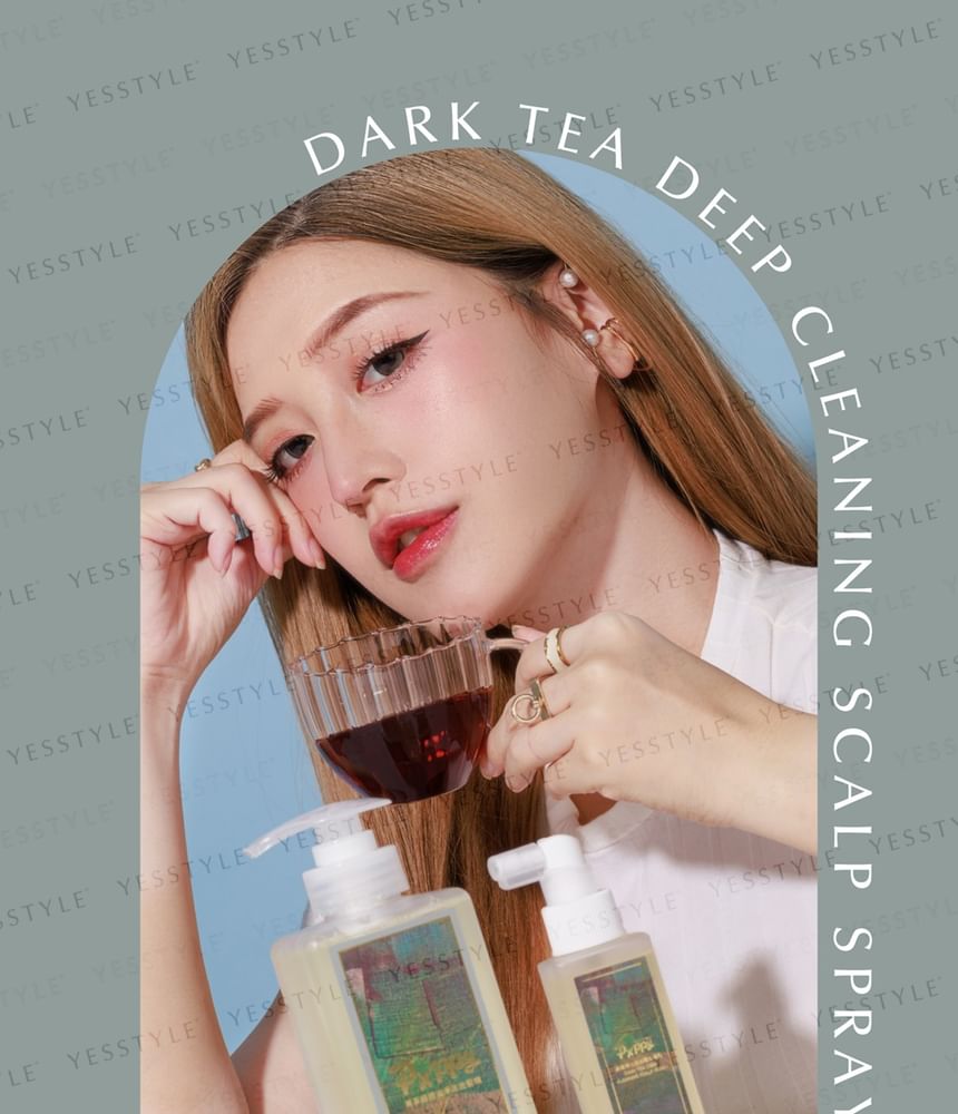 Poppy21 - Dark Tea Deep Cleaning Scalp Spray, 120ml, 160 g, 4719890781741