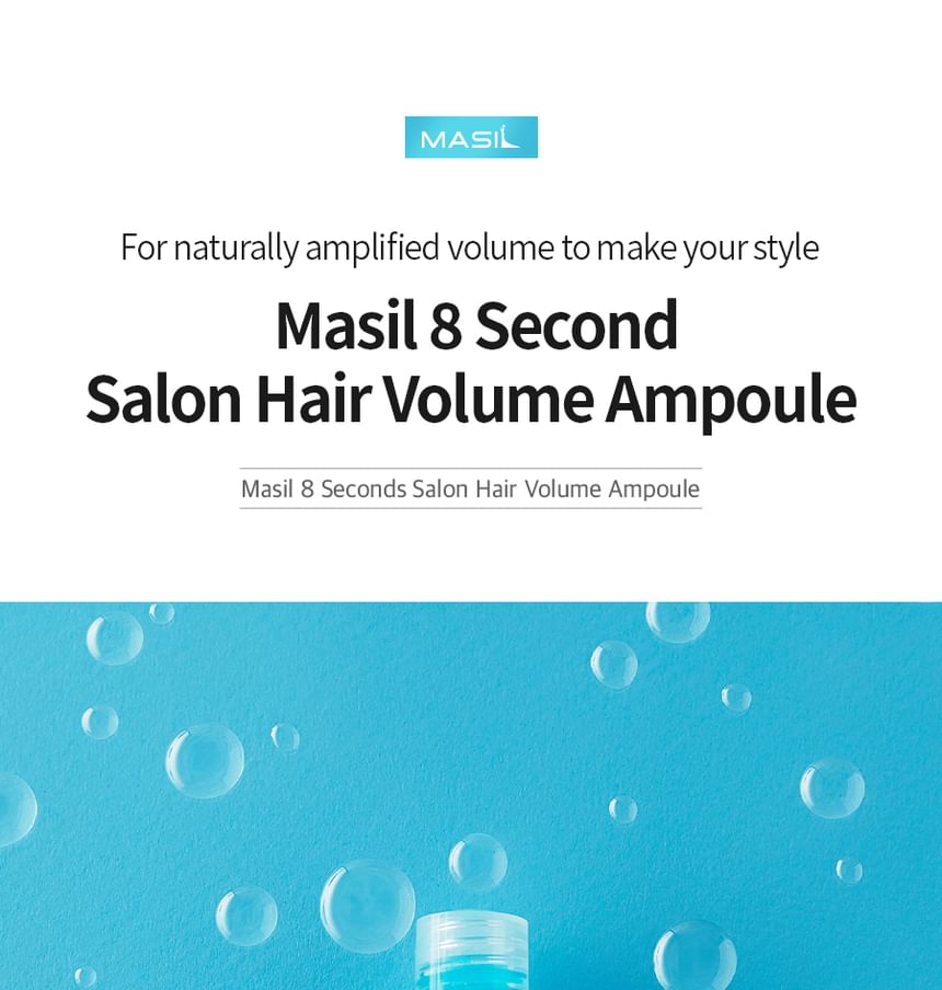 MASIL - 8 Seconds Salon Hair Volume Ampoule, 15ml x 10 pcs, 206 g, 8809744060446