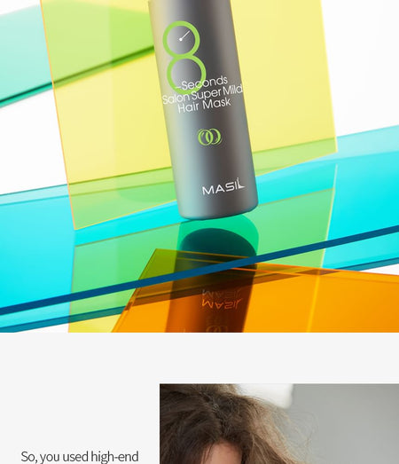 MASIL - 8 Seconds Super Mild Hair Mask Stick Pouch, 8ml x 20 pcs, 189 g, 8809744060293