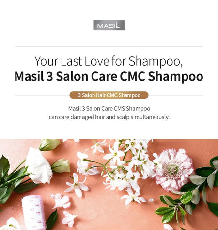 MASIL - 3 Salon Hair CMC Shampoo Jumbo, 500ml, 600 g, 8809744061146