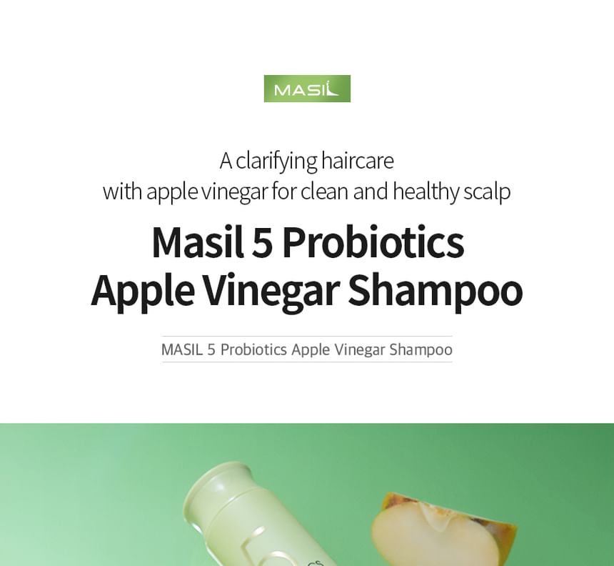MASIL - 5 Probiotics Apple Vinegar Shampoo Stick Pouch, 8ml x 20 pcs, 203 g, 8809744060491