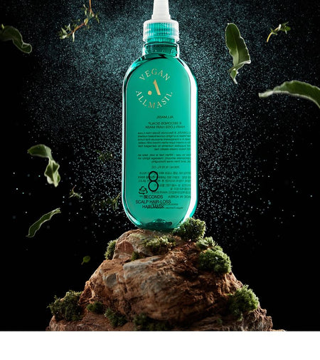 MASIL - ALLMASIL Vegan 8 Seconds Scalp Hair-Loss Hair Mask Jumbo, 350ml, 377 g, 8809744061986