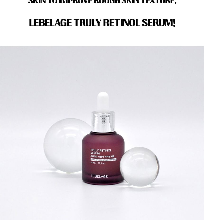LEBELAGE - Truly Retinol Serum, 35ml, 145 g, 8809951050186