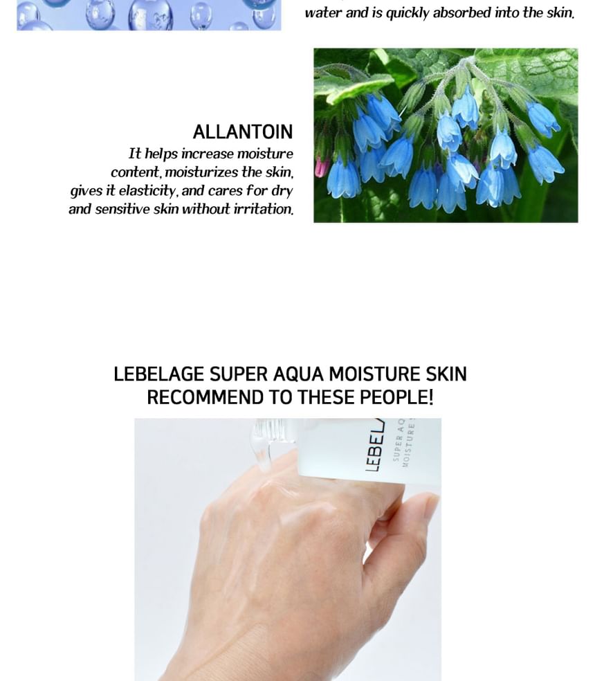 LEBELAGE - Super Aqua Moisture Skin Mini, 30ml, 44 g, 8809679094400