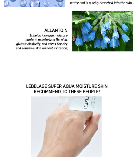 LEBELAGE - Super Aqua Moisture Skin Mini, 30ml, 44 g, 8809679094400