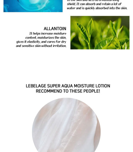 LEBELAGE - Super Aqua Moisture Lotion Mini, 30ml, 44 g, 8809679094417