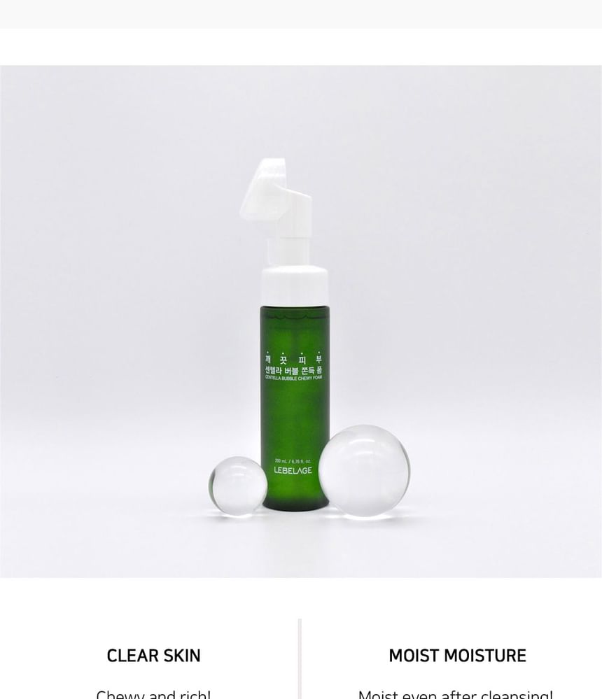 LEBELAGE - Centella Bubble Chewy Foam, 200ml, 315 g, 8809925104792