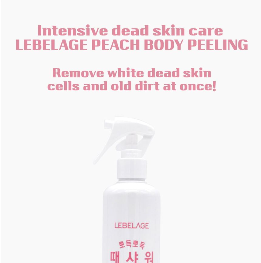 LEBELAGE - Peach Body Peeling, 300ml, 340 g, 8809951051718