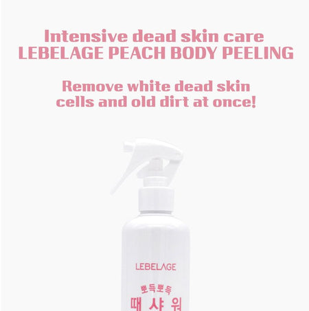 LEBELAGE - Peach Body Peeling, 300ml, 340 g, 8809951051718