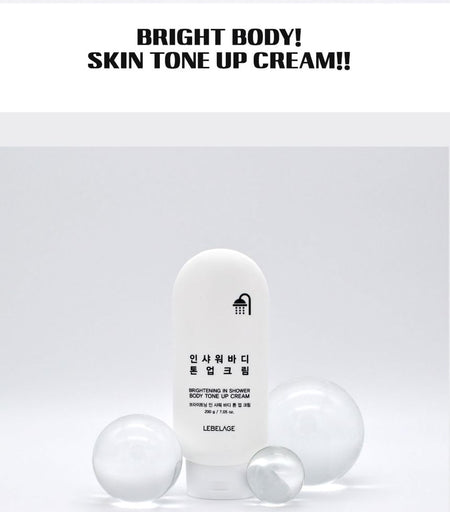 LEBELAGE - Brightening In Shower Body Tone Up Cream, 200g, 270 g, 8809951050315