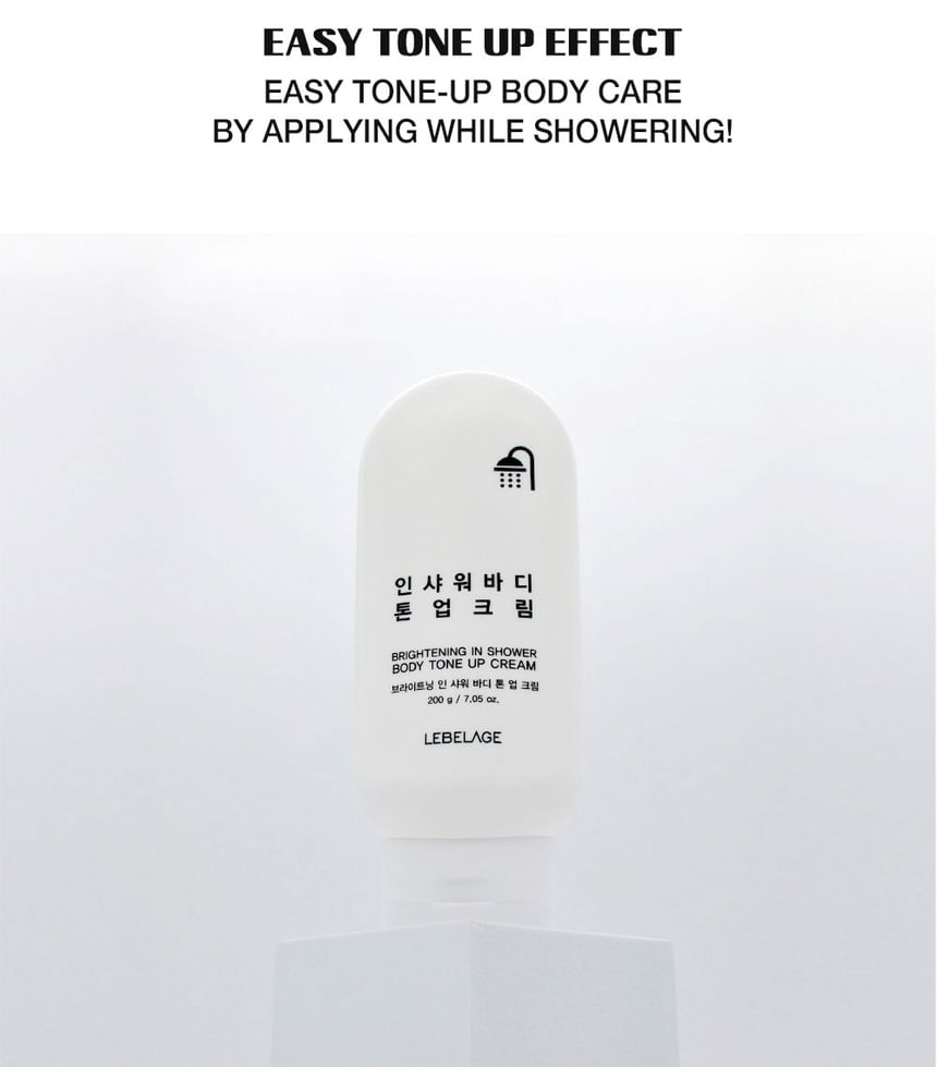LEBELAGE - Brightening In Shower Body Tone Up Cream, 200g, 270 g, 8809951050315