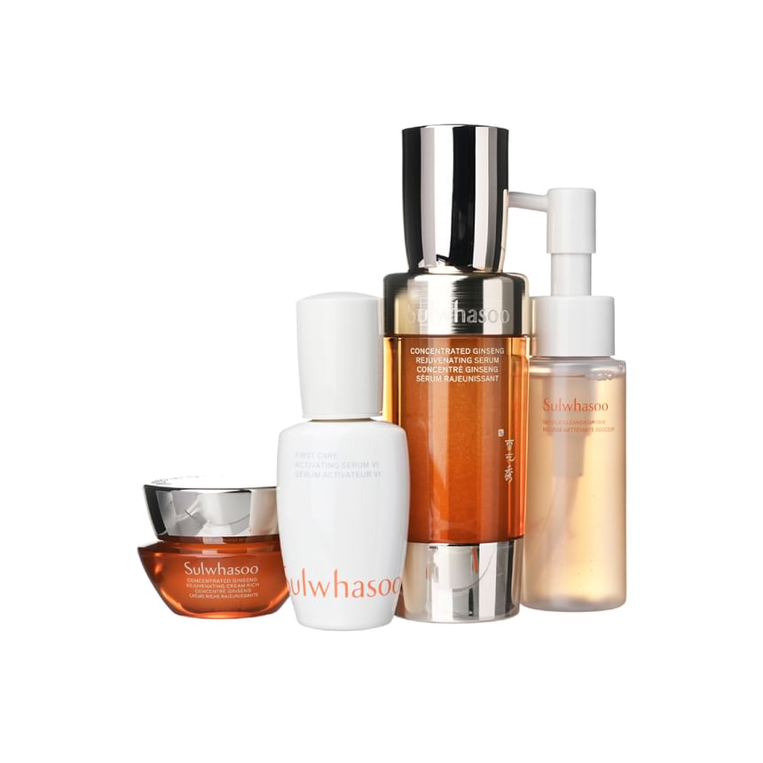 Sulwhasoo - Concentrated Ginseng Rejuvenating Serum Set, 4 pcs, 526 g, 8809925191037