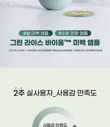 Dr. Bio - Green Rice Biome Anti-Aging Ampoule, 50g, 130 g, 8809849806048