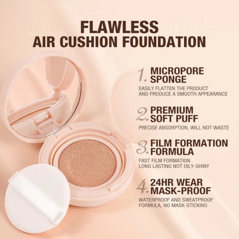 O.TWO.O - Cushion BB Cream, #01 Pink White - 12.5g, 82 g, 6973263791289