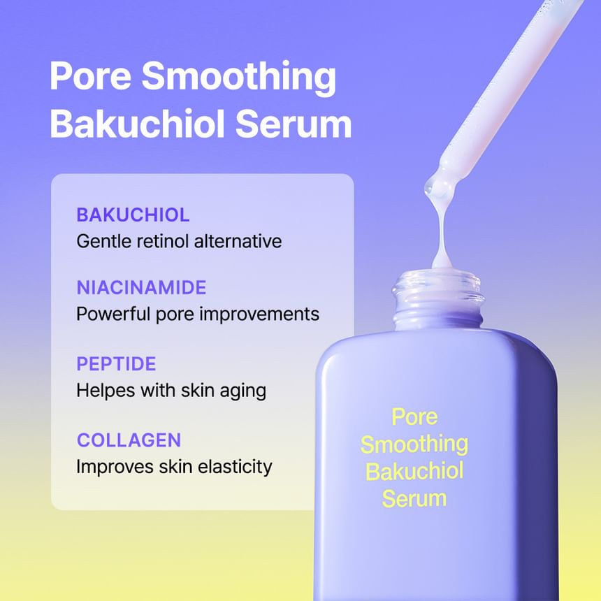 By Wishtrend - Pore Smoothing Bakuchiol Serum, 30ml, 138 g, 8809572894022