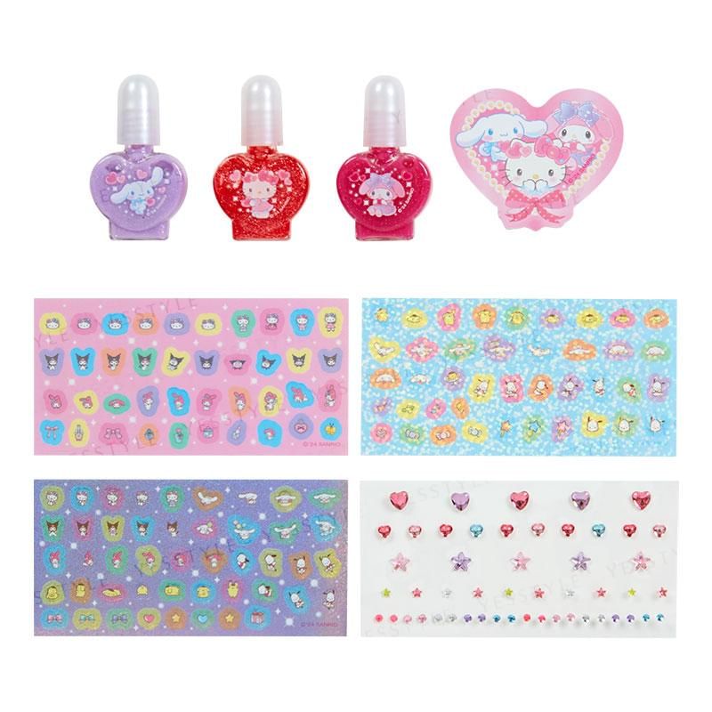 Sanrio - Sanrio Characters Nail Set DX, 8 pcs, 200 g, 4550337844229