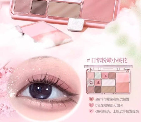 GOGO TALES - Heart Racing Eyeshadow Palette - 01, #G01 - 14.6g, 100 g, 6976447663860