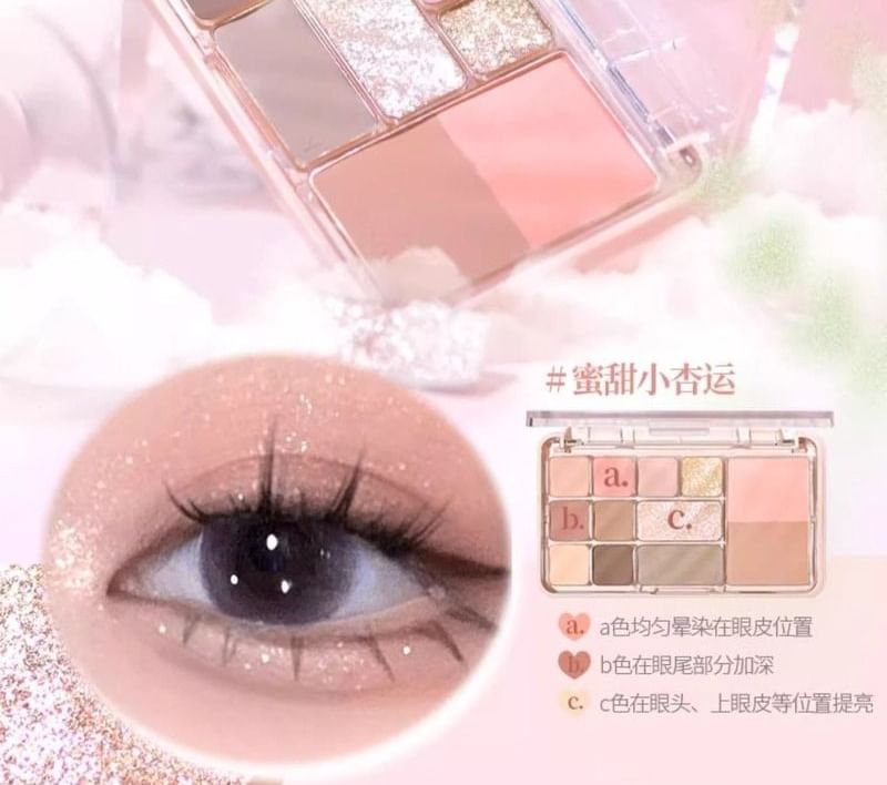 GOGO TALES - Heart Racing Eyeshadow Palette - 03, #G03 - 14.6g, 100 g, 6976447663884